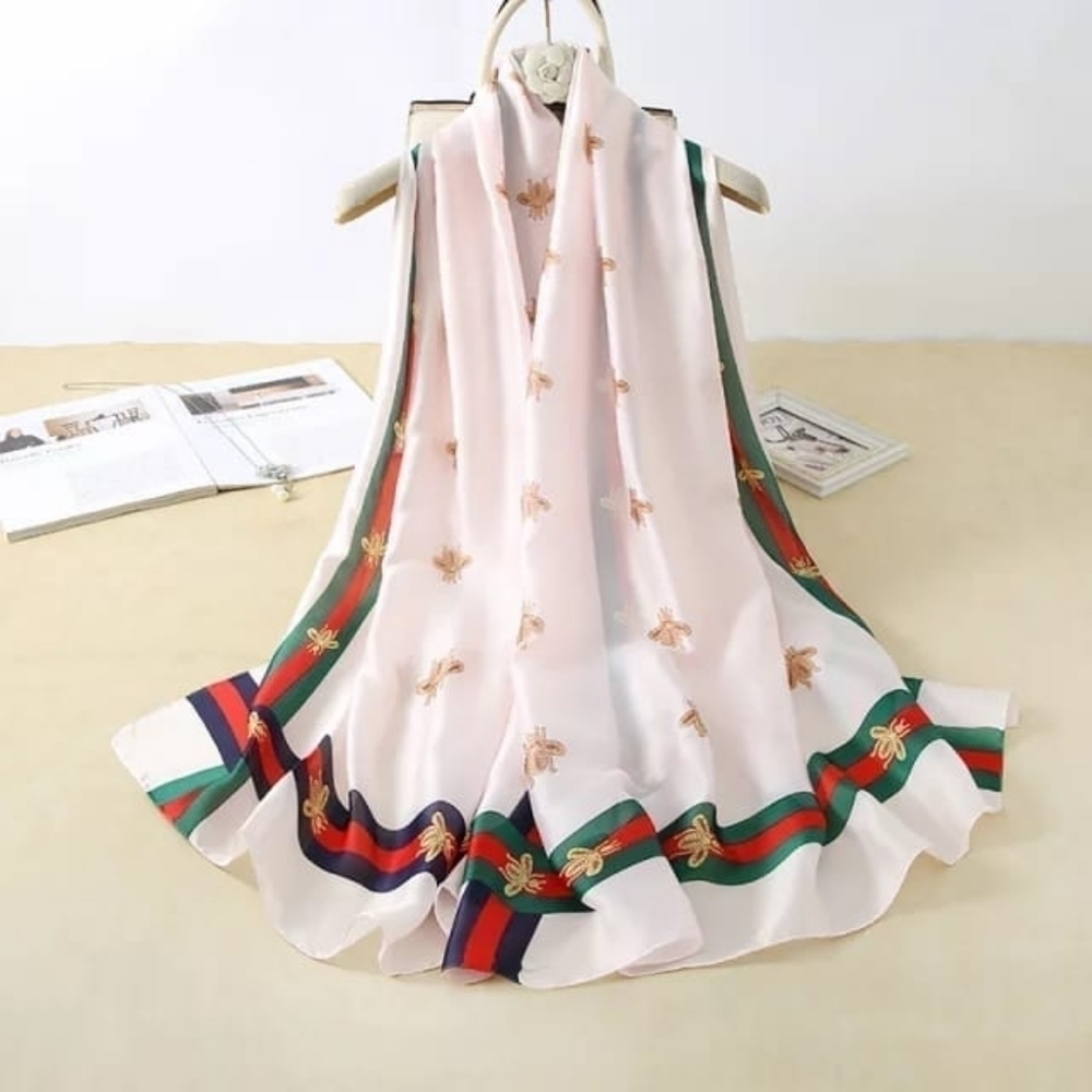 Miss Beatle - Pink Women Long Scarf
